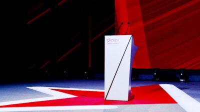 4ο Συνέδριο του ΣΥΡΙΖΑ - Προοδευτική Συμμαχία, στις εγκαταστάσεις του Σταδίου Tae Kwon Do, στο Παλαιό Φάληρο. Σάββατο 24 Φεβρουαρίου 2024