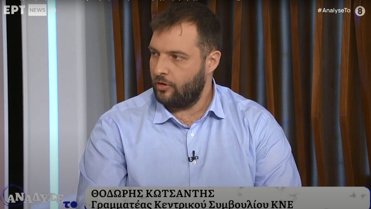 Θοδωρής Κωτσαντής, Γραμματέας του ΚΣ της ΚΝΕ