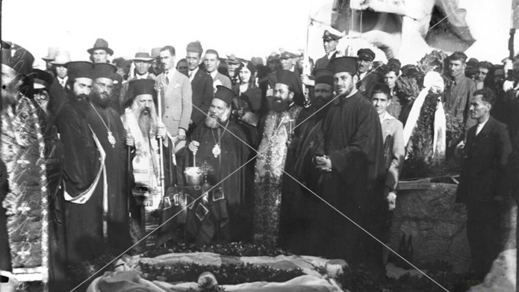 Επιμνημόσυνη δέηση επί της νήσου Ψυτάλλειας για τους άνδρες που πνίγηκαν στο ναυάγιο "Αλέξανδρος Ζ."