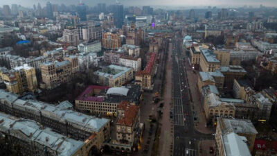 Η πόλη Χάρκοβο στη Βορειοανατολική Ουκρανία