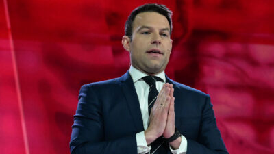 Ο Στέφανος Κασσελάκης, Πρόεδρος του ΣΥΡΙΖΑ, στο Συνέδριο του Κόμματός του