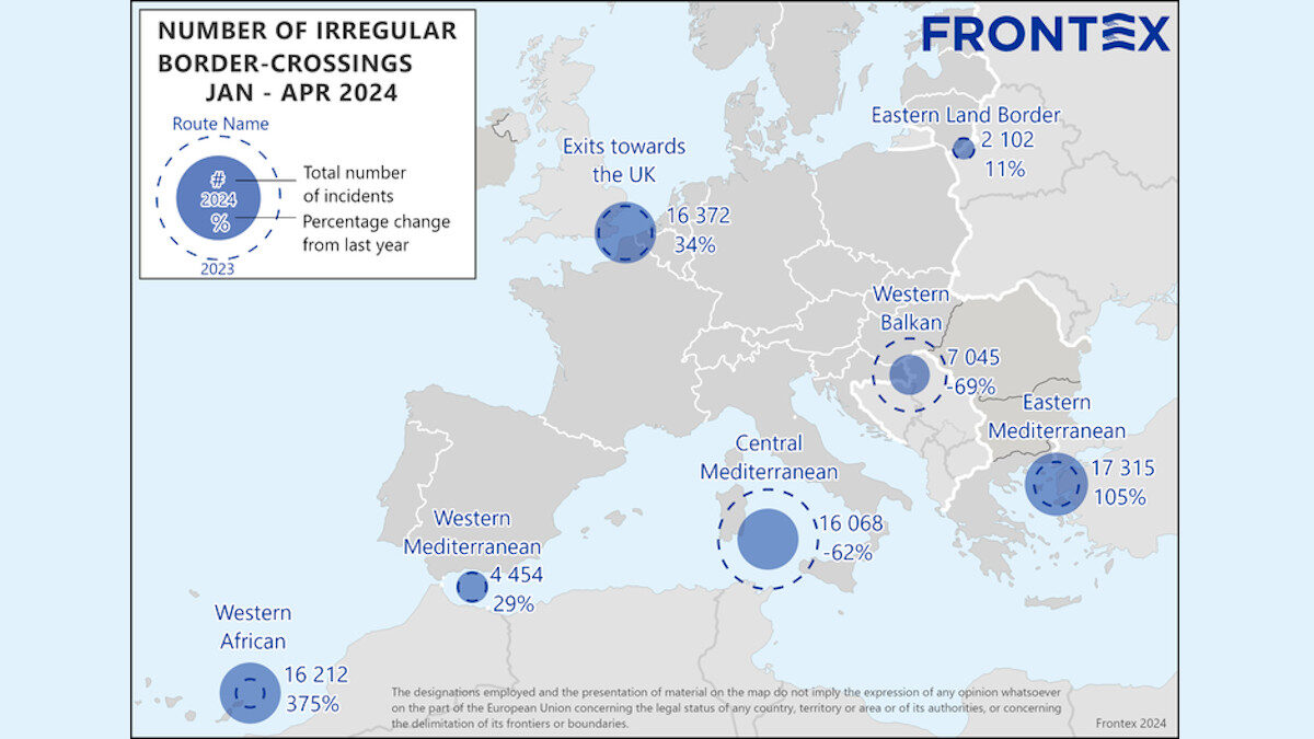 Πρόσφυγες - Μετανάστες: Οι ροές προς την Ελλάδα αυξήθηκαν κατά 105%