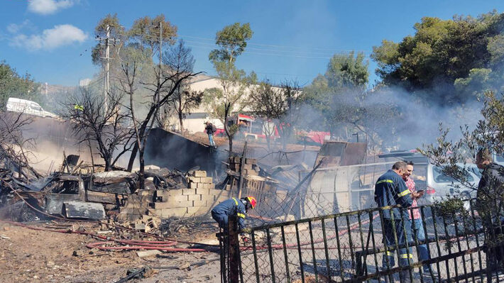 Πέραμα φωτια πυροσβεστικη πυρκαγιά