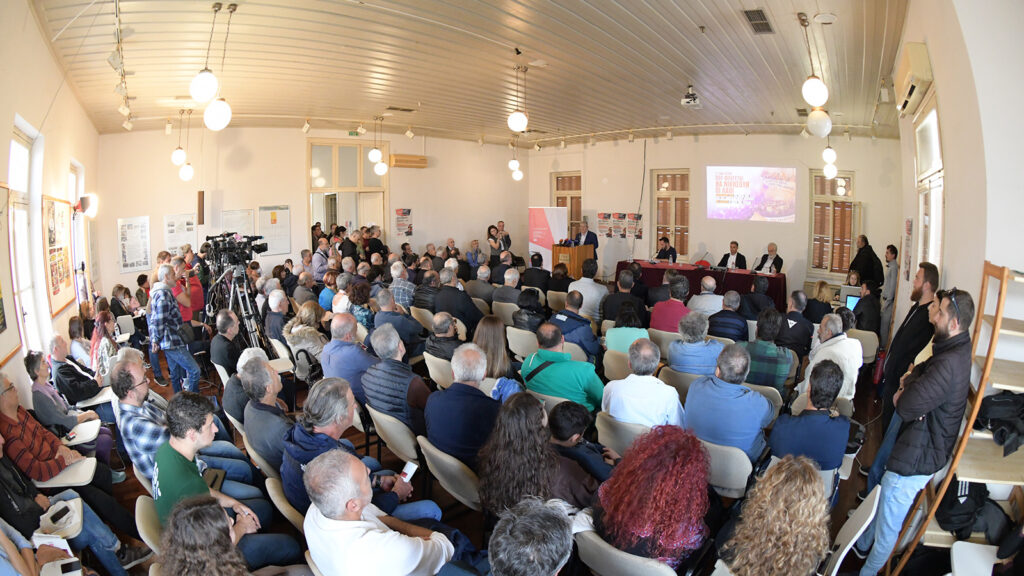 Ομιλία Δ. Κουτσούμπα σε εκδήλωση της ΤΕ Χανίων 