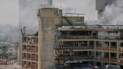 ζημιές στο Νοσοκομείο Σορόκα στην πόλη Μπιρσέβα, Ισραήλ