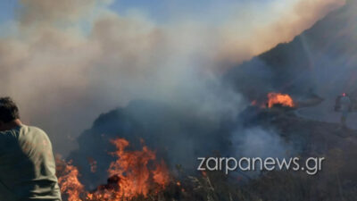 Φωτιά στα Χανιά