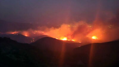 Μεγάλη φωτιά στην Πρέβεζα