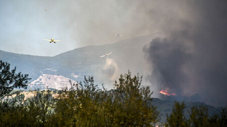 Μεγάλη φωτιά στην Αχαΐα