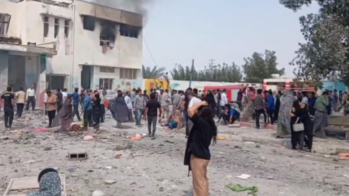 Βομβαρδισμένο σχολείο στο Ιράν