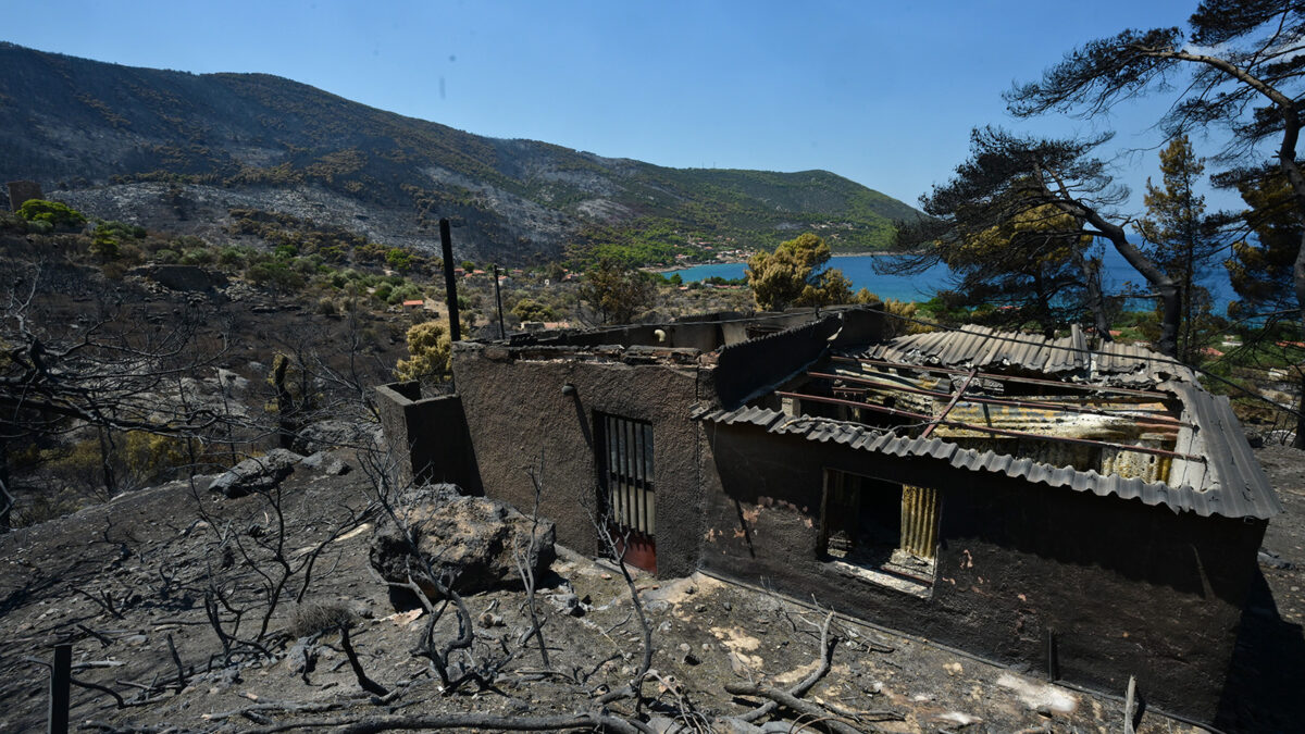Πυρκαγιά στη Δ. Αττική